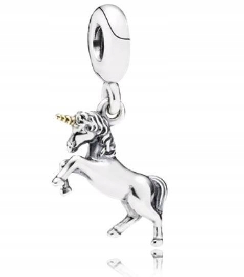 Korálek Charms beads jednorožec 925