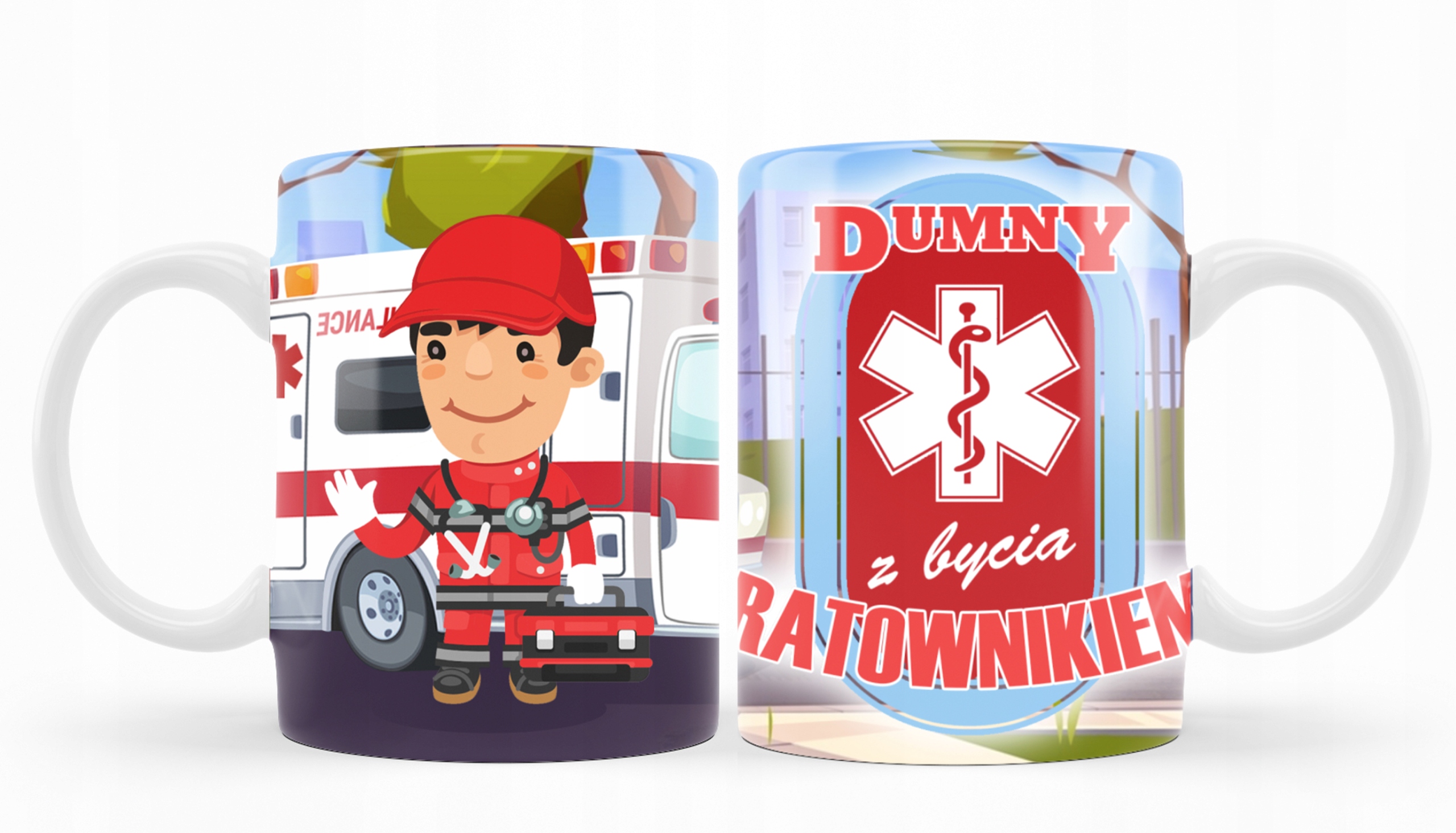 

Kubek dla Ratownika Medycznego na urodziny 330ml