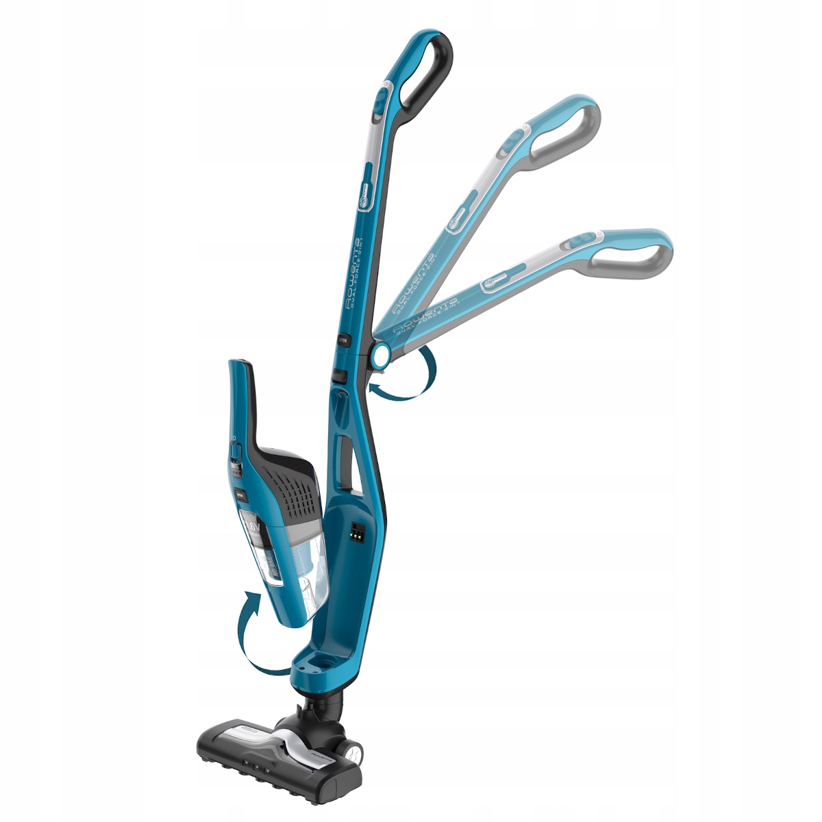 Tyčový vysavač Tefal Dual Force TY6751 modrý
