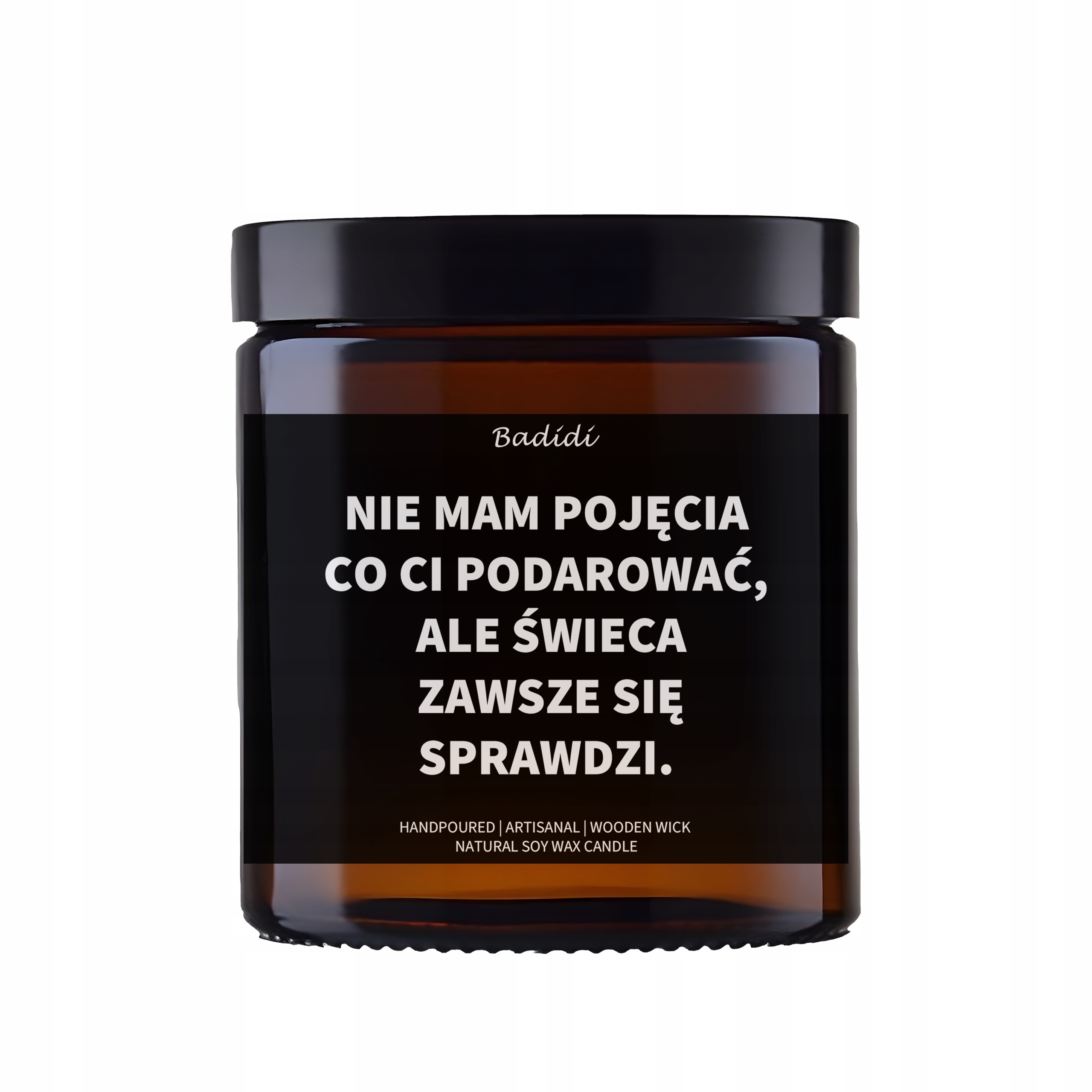 Zabawna świeczka, świeca uniwersalny dla mamy taty dziewczyny 18-99