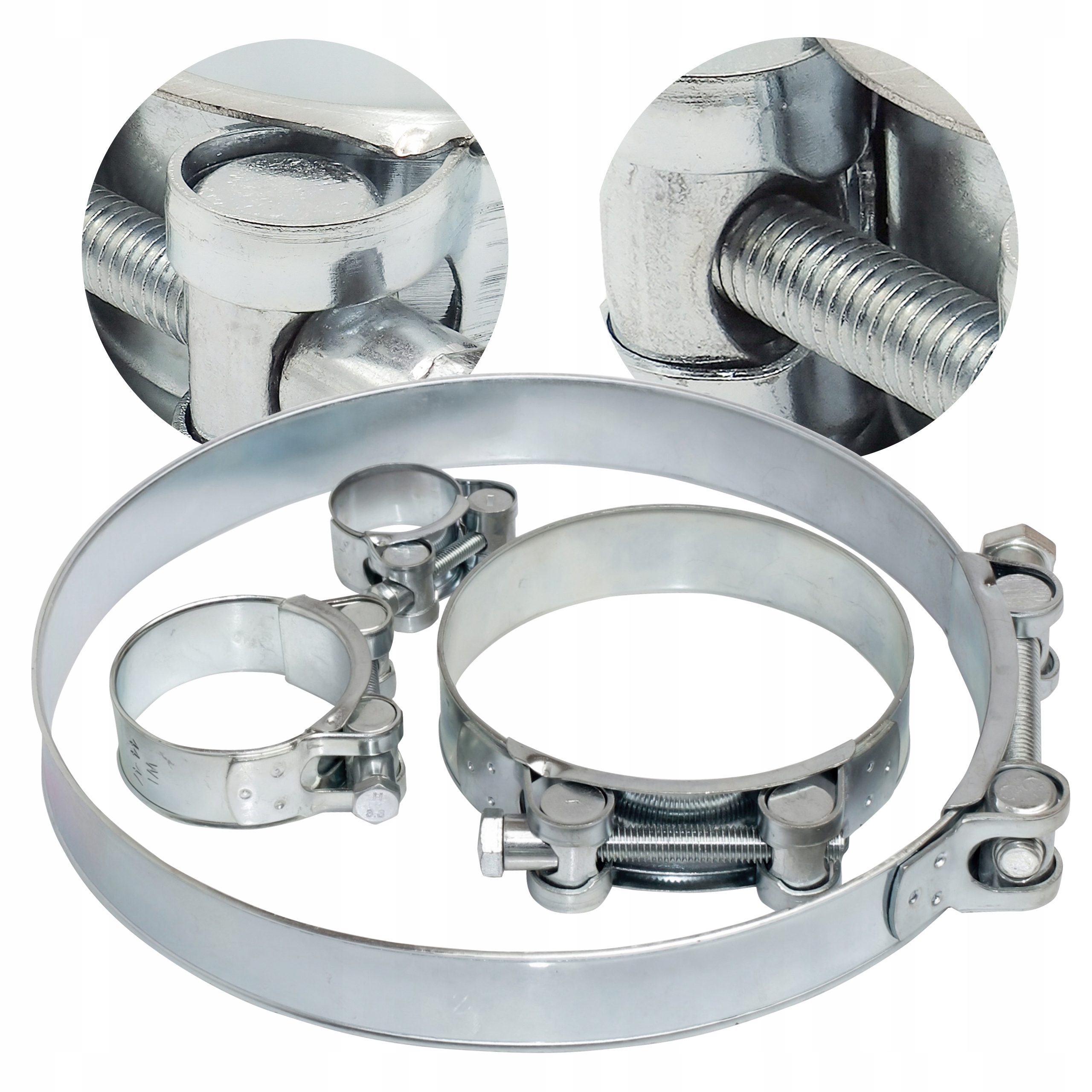 Obejma, opaska zaciskowa Gbs 35-38/18 W1 Ocynk