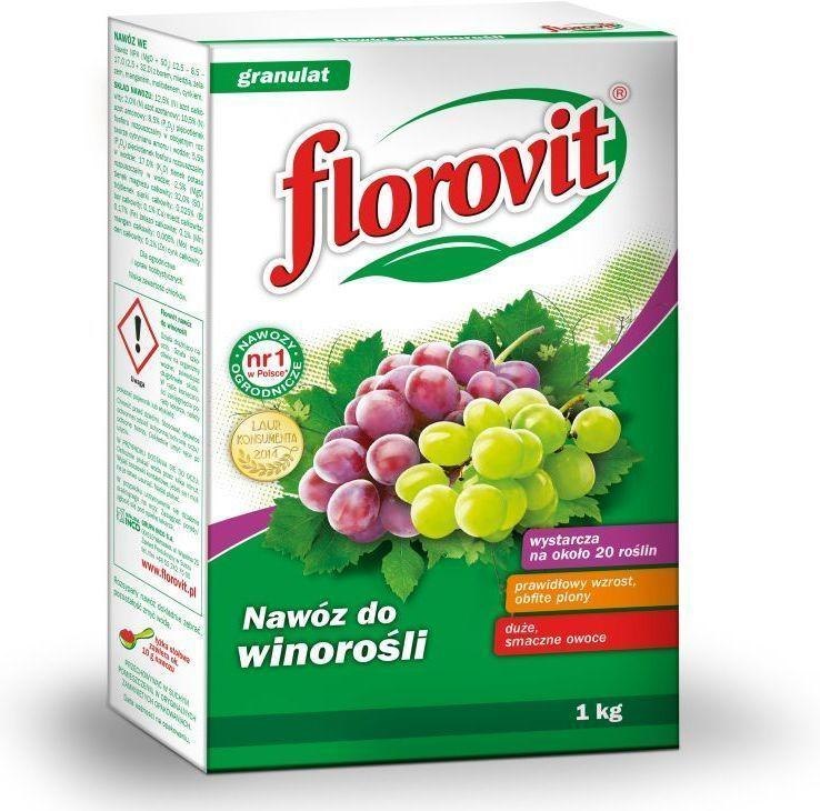 

Nawóz Do Winogron i Winorośli 1kg Florovit