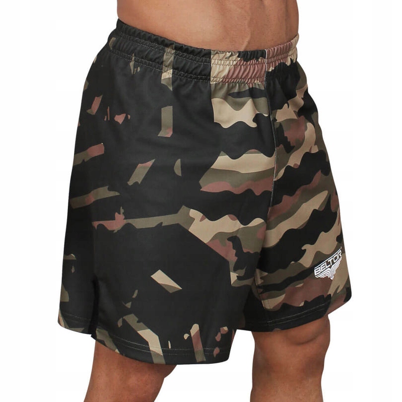 Beltor - Spodenki treningowe MMA Army Shorts M Kolekcja Army