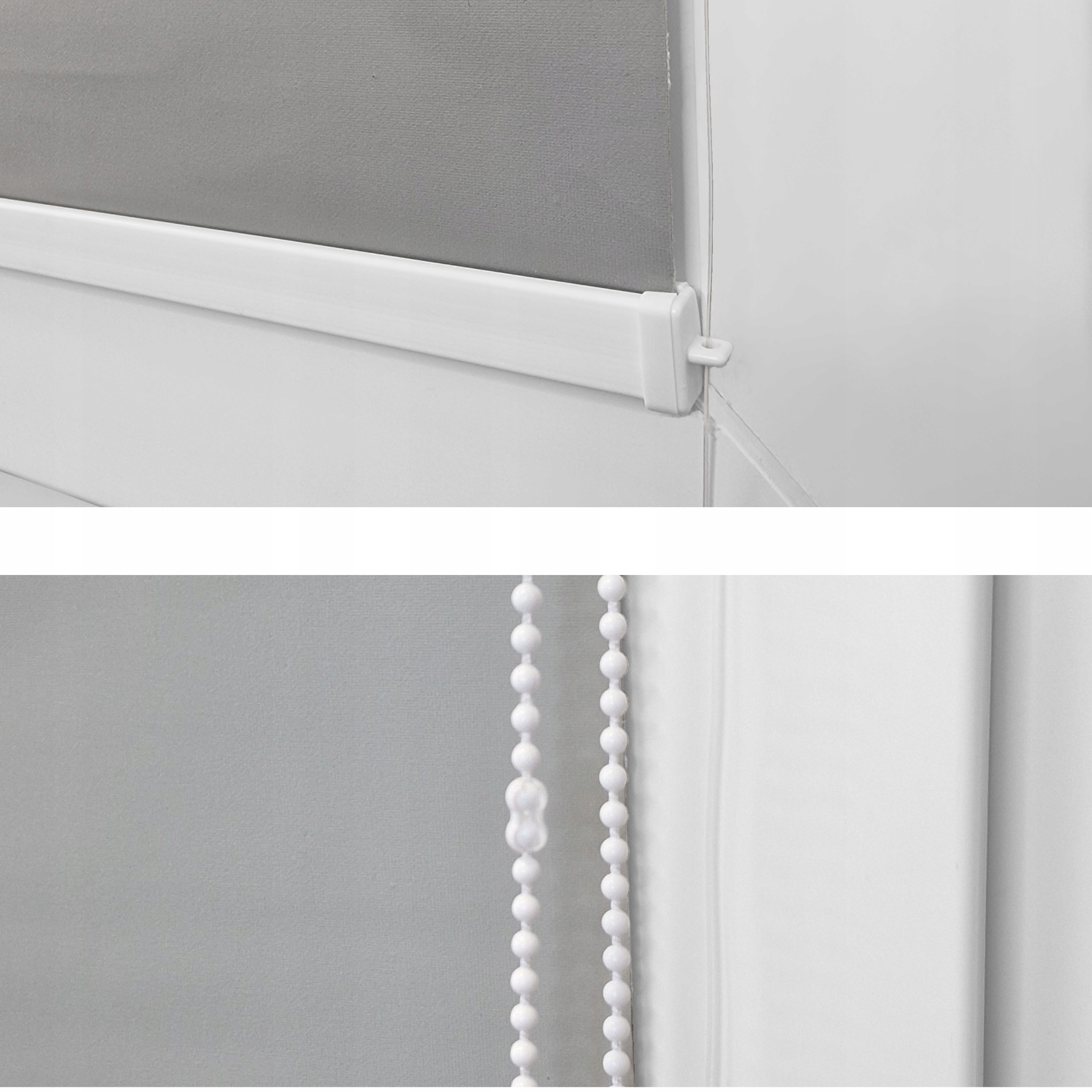 ROLETY MINI Z ŻYŁKĄ rolety wewnętrzne na wymiar 57x150 KOLORY Typ montażu bezinwazyjny