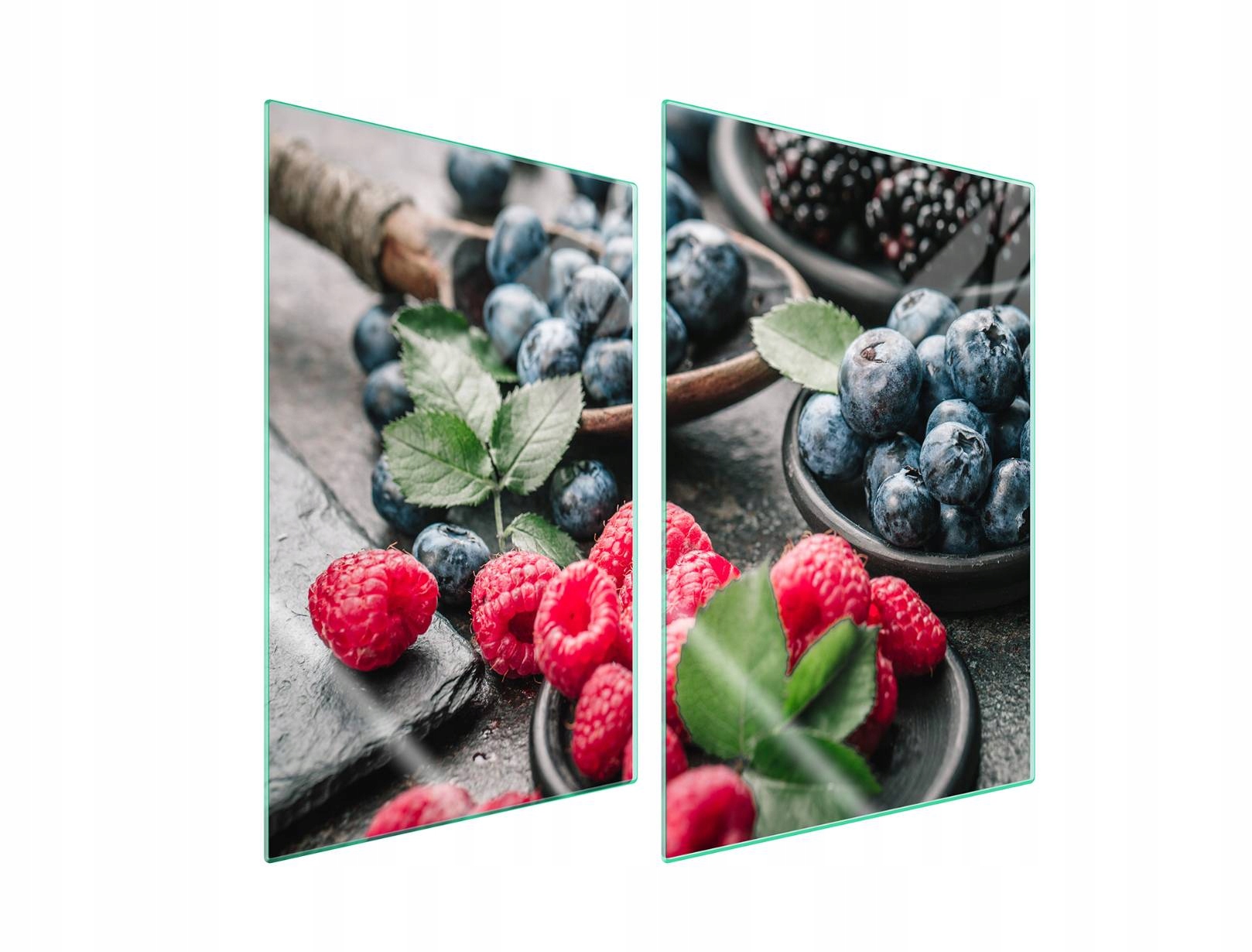 Skleněná ochranná deska na sporák 2x35x52 Ovoce Tvrzené sklo 7v1