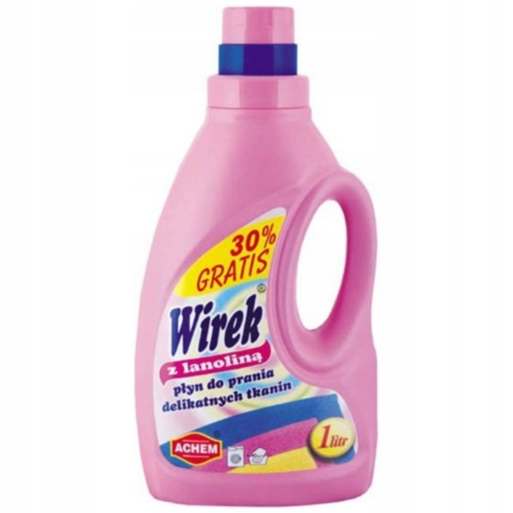 

Wirek Płyn Do Prania Delikatnych Tkanin Różowy 1L