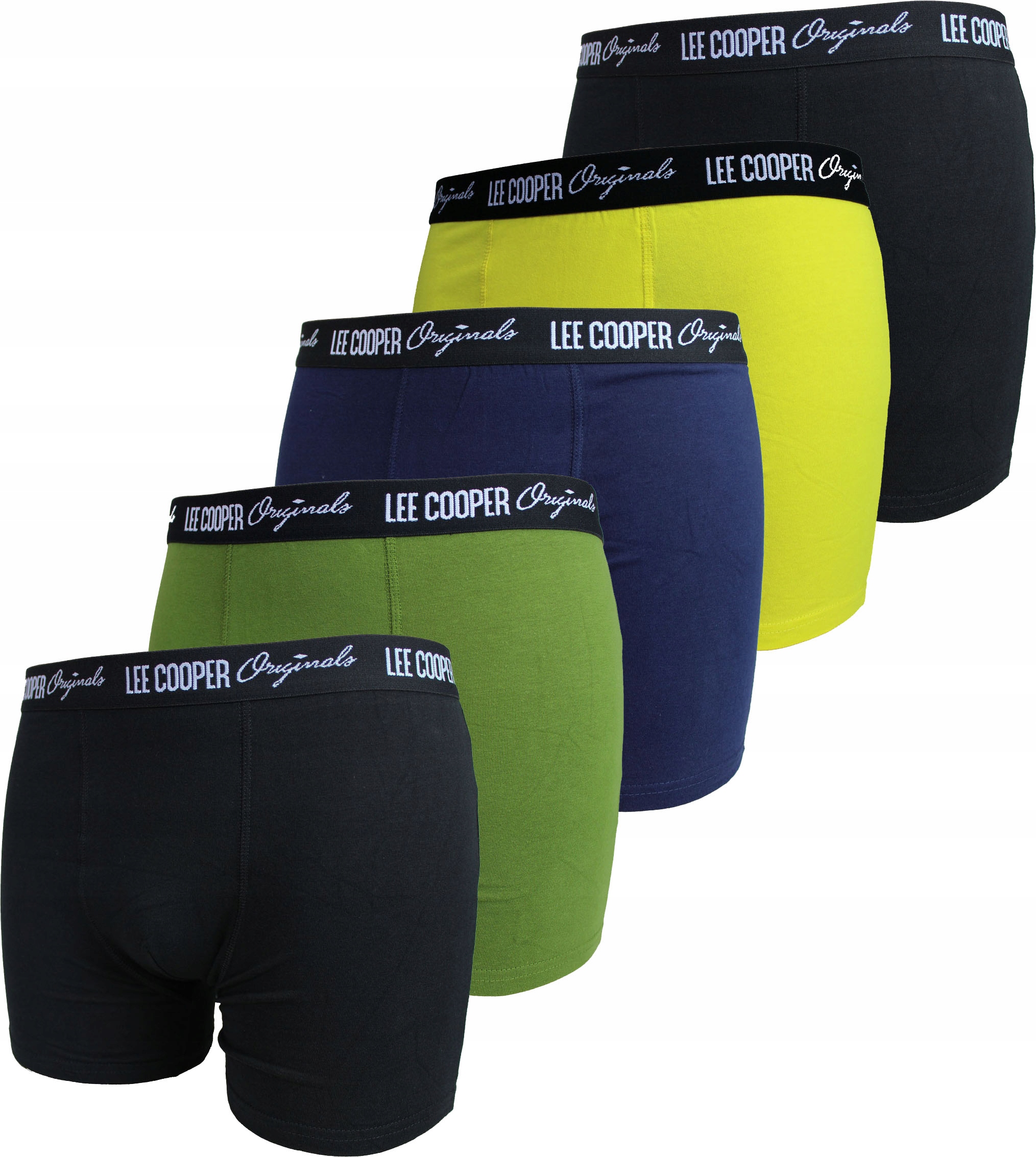Bawełniane Bokserki Lee Cooper 5-PAK Duży rozmiar XXXL 3XL