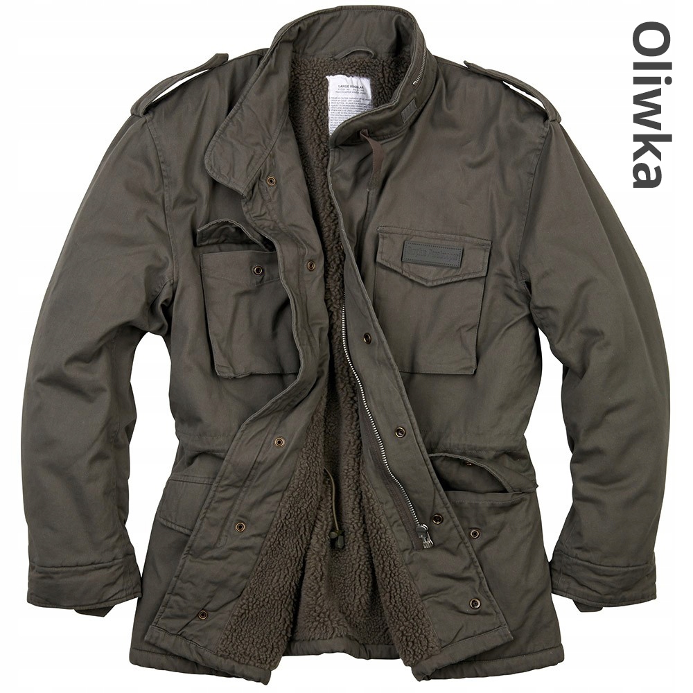 

Surplus Ocieplana Kurtka M65 Paratrooper Vintage M