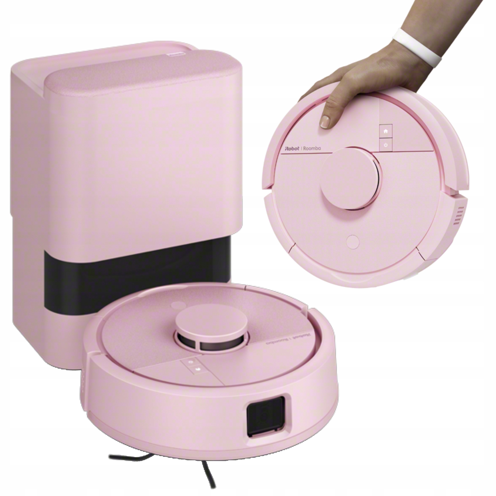 Robot Sprzątający iRobot Roomba Mini Combo Różowy stacja AutoEmpty