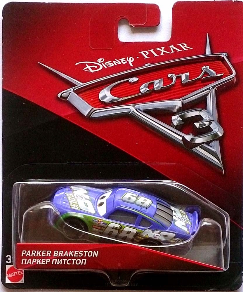 

Mattel Cars Auta Parker Brakeston N2O Cola 68 1:55