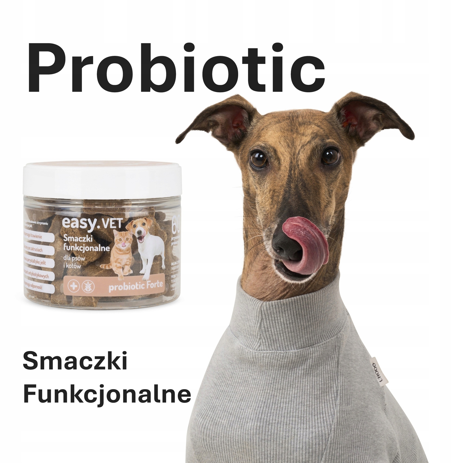 Easy.VET Funkční pamlsky Probiotic Forte pro psy a kočky 180 g