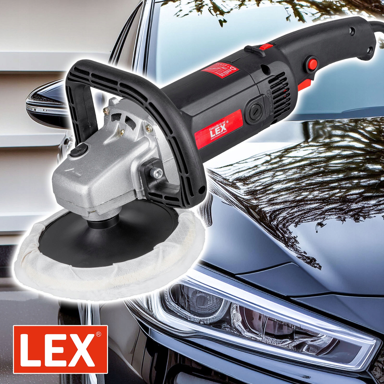 SZLIFIERKA POLERKA SAMOCHODOWA MASZYNA POLERSKA OSCYLACYJNA REGULACJĄ ELEKT Kod producenta 2260