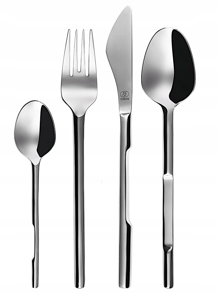 KOMPLET SZTUĆCÓW sztućce SOLA na 6 osób STAL 24 el K2
