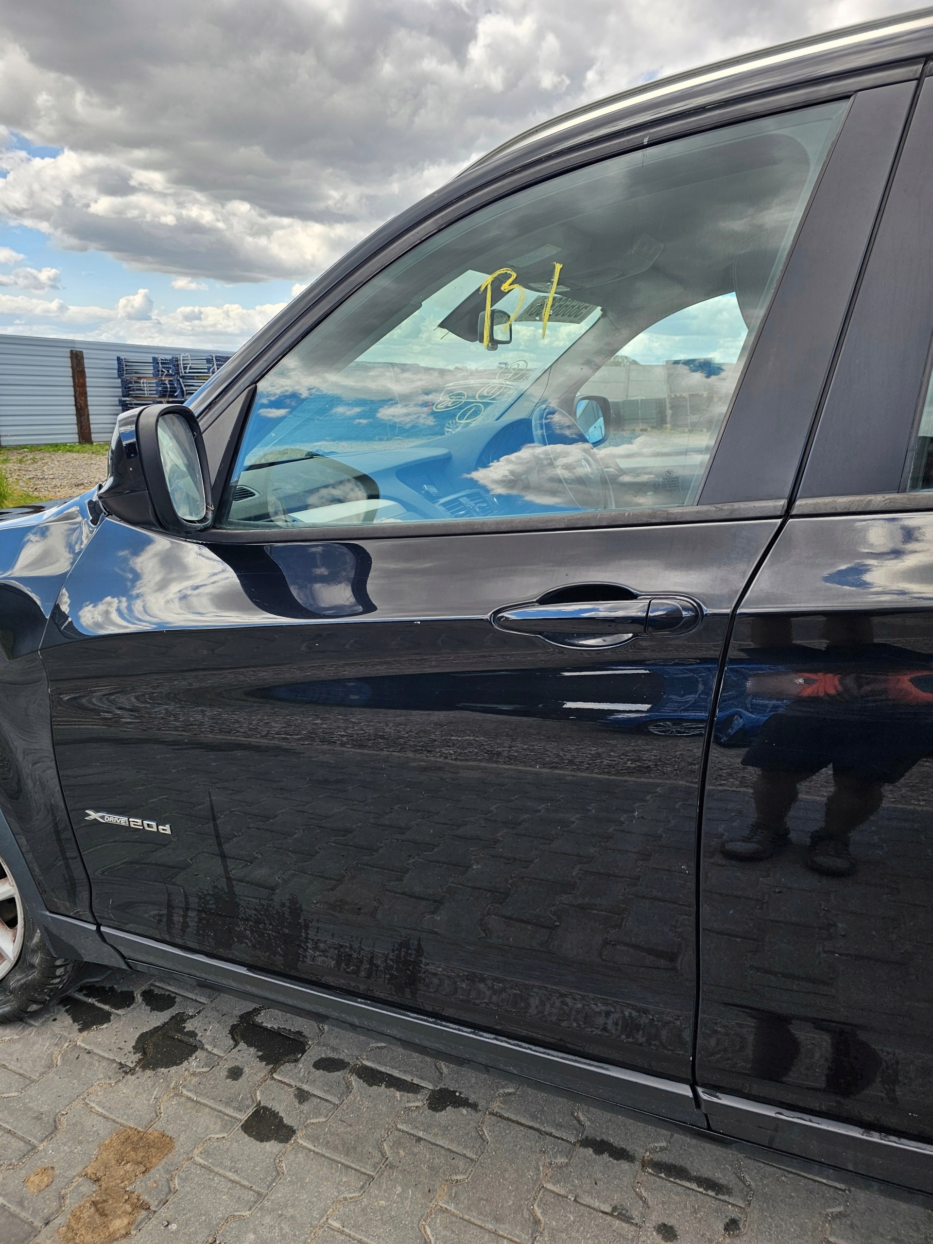 door left front front BMW X3 F25 colour 668 SCHWARZ II