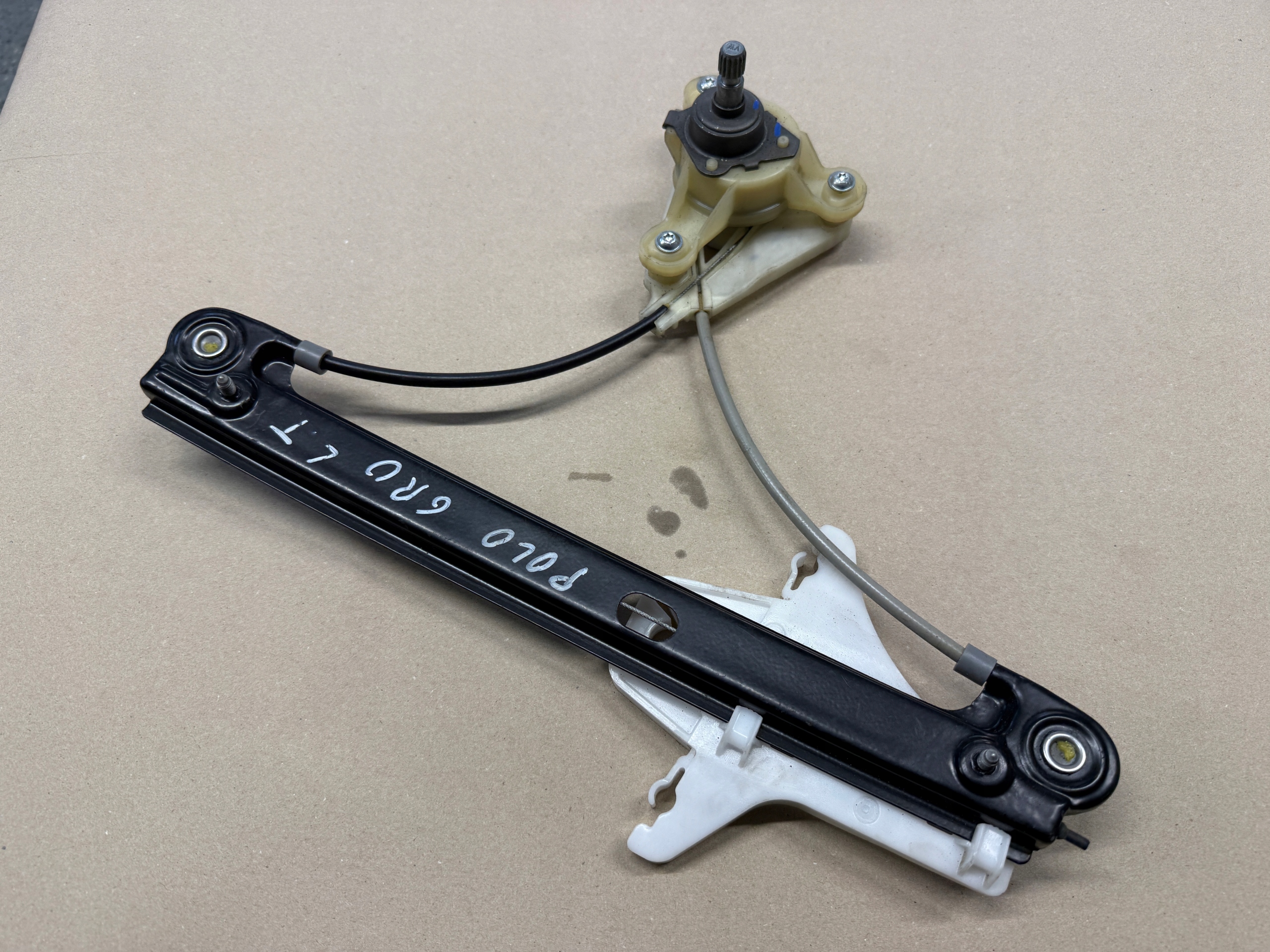 VW POLO 6R window regulator manual left rear part 6R4839461F