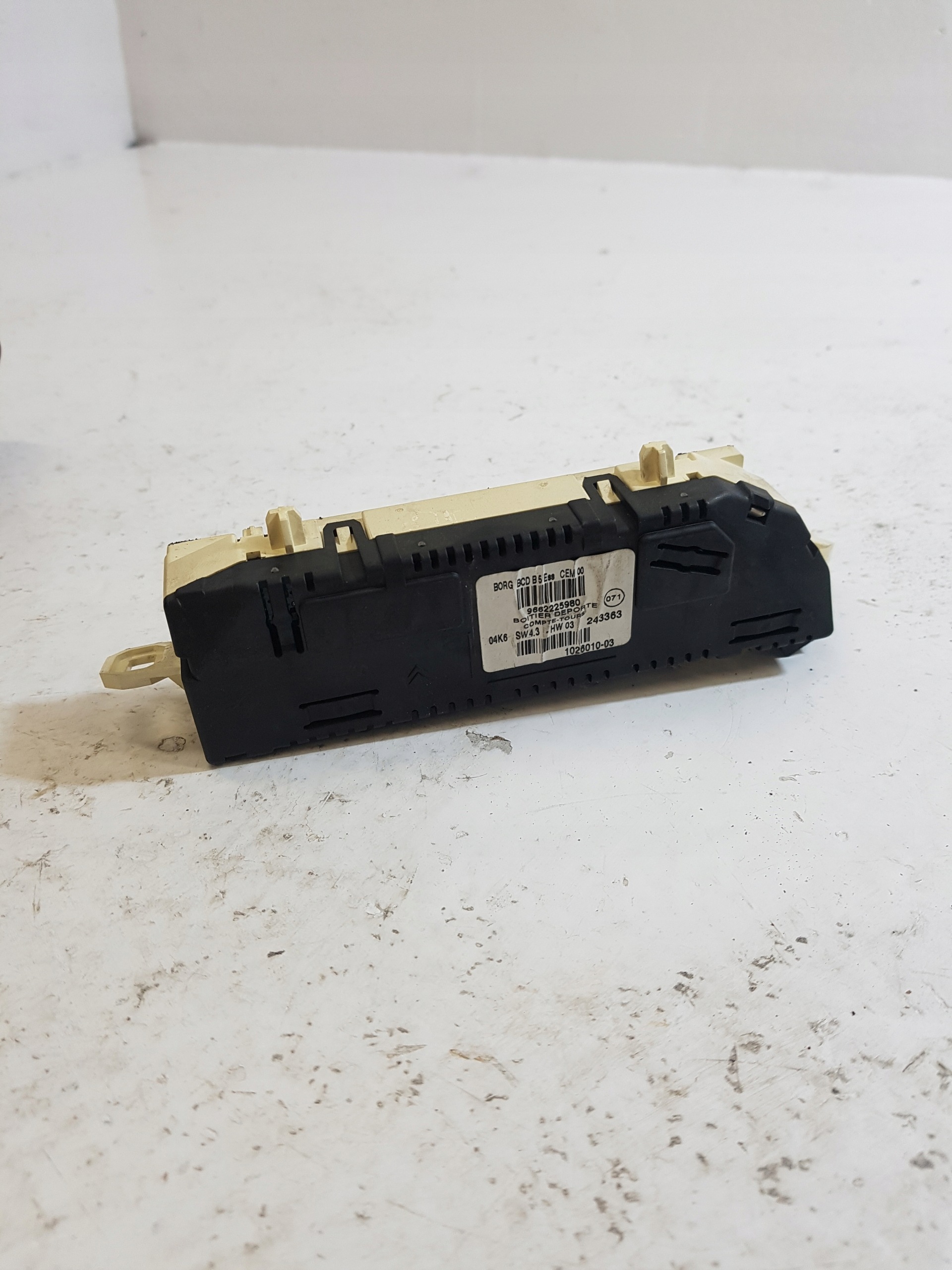 Schermo CITROEN C4 9662225980