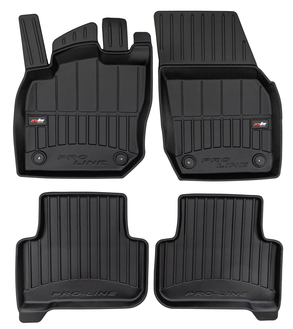 Gumové Koberce Vw Tiguan 3 od roku 2024 Korytka 3D