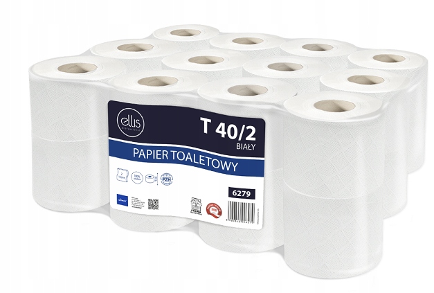 

Lamix Papier toaletowy Ellis Biały 40m op. 24szt.
