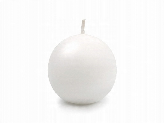 

Świeca Świece Kule Matowe 6cm Białe