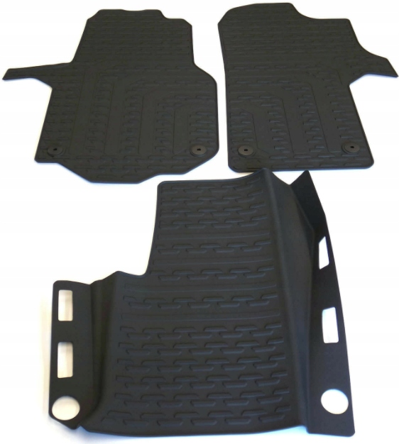 Dywaniki gumowe VW Crafter 3 szt. 7C1061502A82V