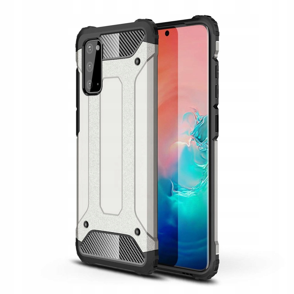 

Pancerne Etui Do Samsung Galaxy S20 srebrny