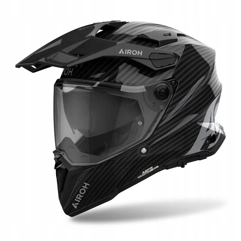 Motocyklová prilba Airoh Commander 2 Carbon Black S