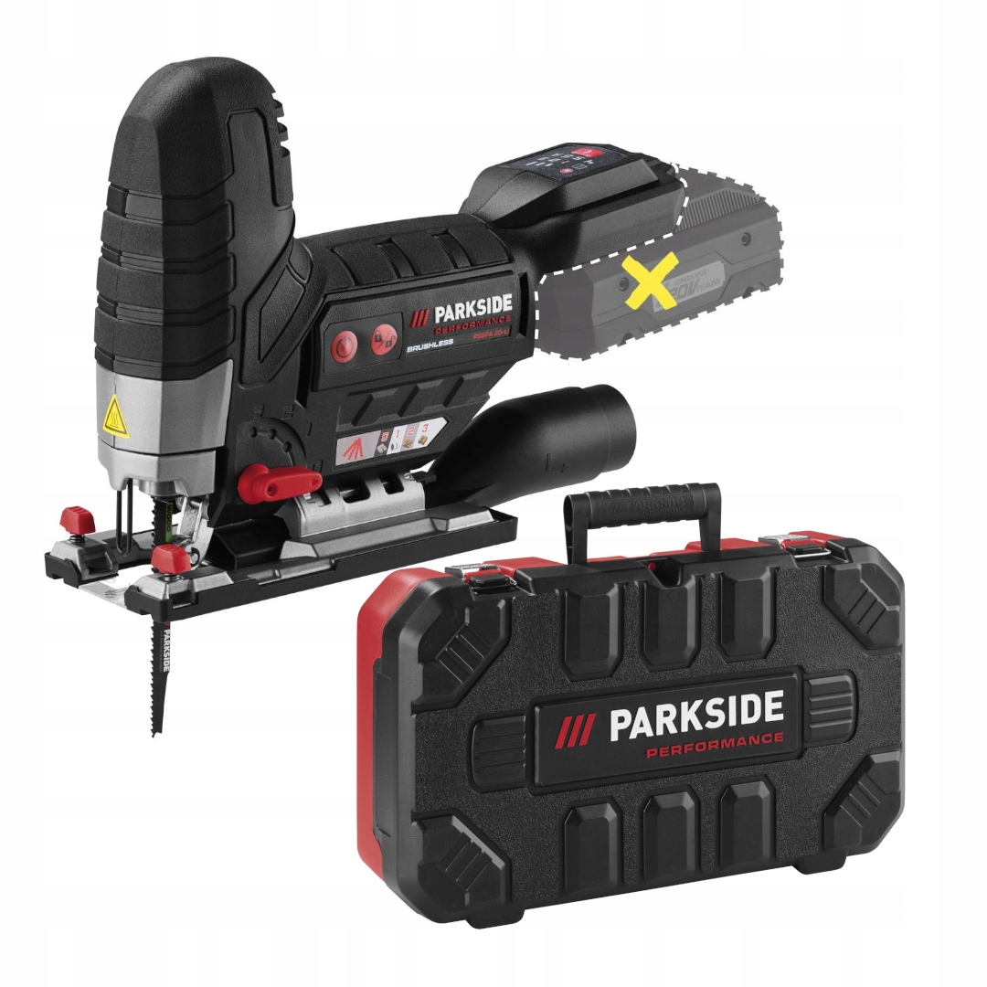 Wyrzynarka Parkside Performance 20 V Psspa 20-LI F4 Akumulatorowa