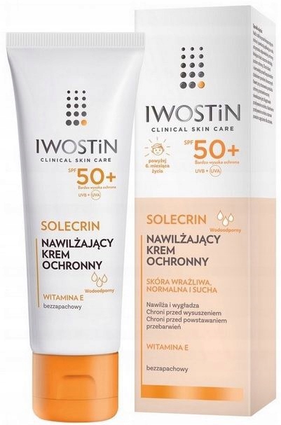 

Iwostin Solecrin Spf 50+ Nawilżający krem ochronny