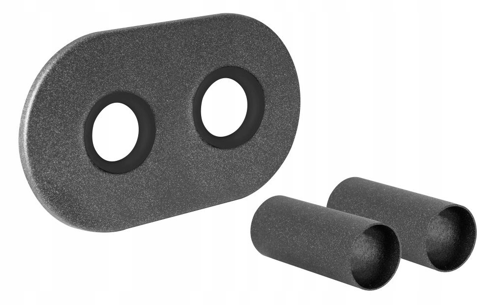 

Zestaw Maskujący Zaworu Rozeta Podwójna Antracyt