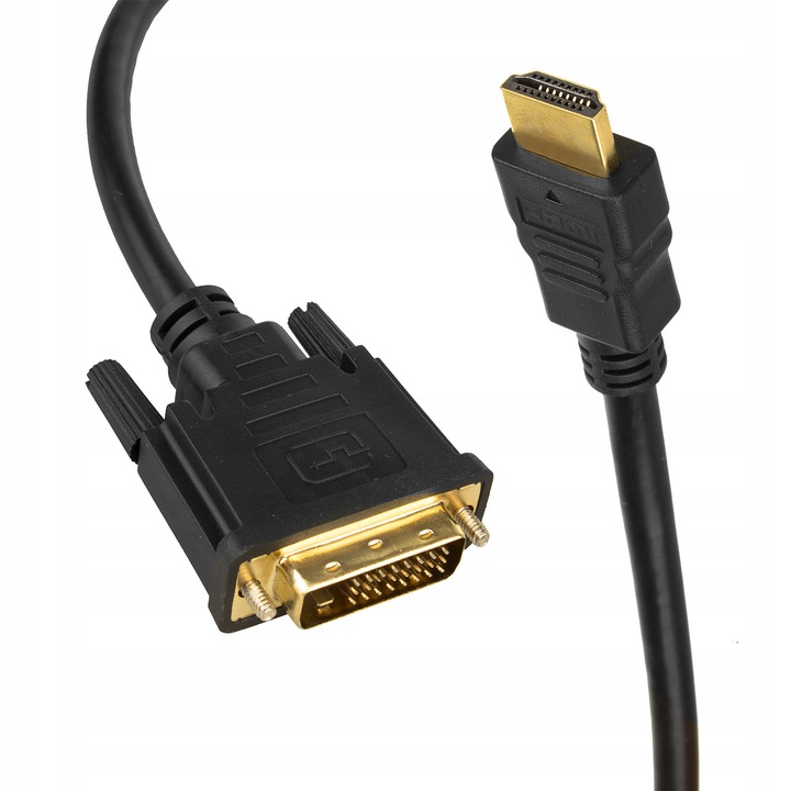 

Kabel DVI 24+1 Hdmi v1.4 FullHD 1080p 2m Bydgoszcz