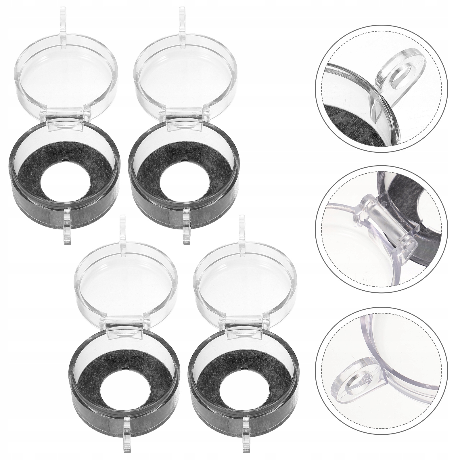 AKCESORIA NAKŁADKI OCHRONNE 4 SZT Marka bez marki