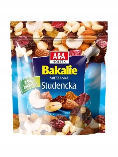 6 x Aga Holtex Studentská směs s celými brusinkami 120 g