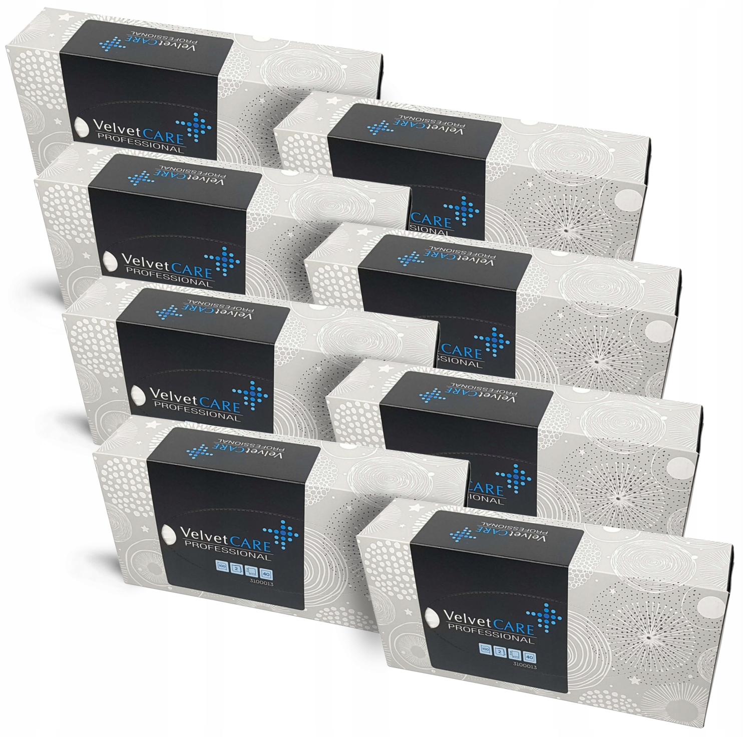 

Chusteczki Higieniczne Wyciągane Velvet 8x100szt