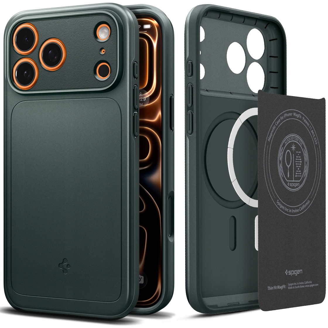 Pouzdro Spigen pro iPhone 17 Pro Max, pouzdro pro MagSafe, lehké, tenké, stylové