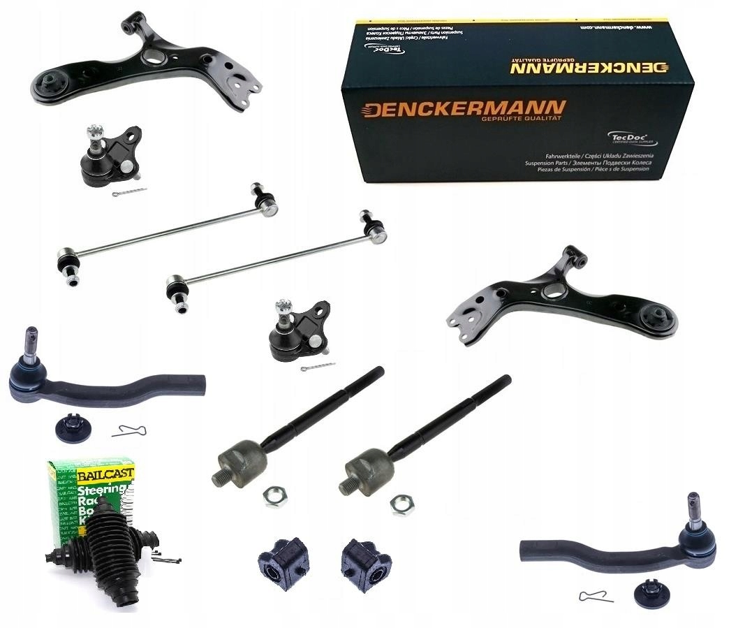 Ramena Spojky Čepu Koncovky Toyota Prius III 2009- Přední Sada 14KS