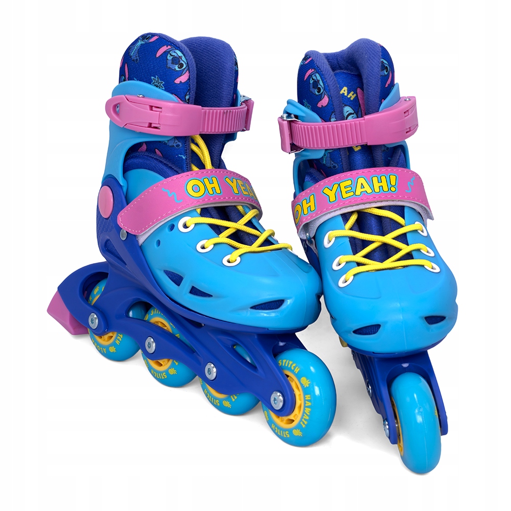 Brusle 2v1 Kolečkové Brusle Kolečkové Brusle pro děti Lilo a Stitch Kolečka 34 37