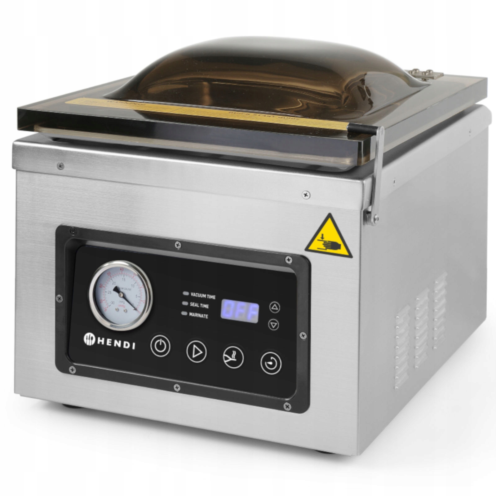 PAKOWARKA PROZNIOWA KOMOROWA Z POMPA OLEJOWA PROFESJONALNA STAL HENDI