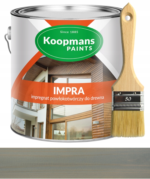 Koopmans Impra Impregnat do drewna 5L Grafit syber