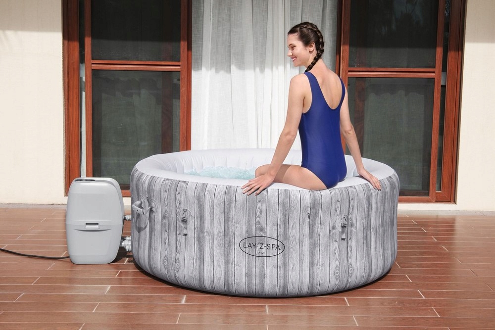 Dmuchane Spa 4 Osobowe 180 x 66cm Bestway 60085 Szerokość produktu 180 cm