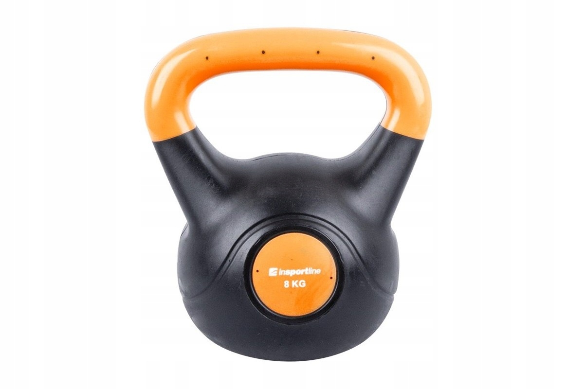 HANTLA KETTLEBELL BITUMICZNA DARK 8KG INSPORTLINE