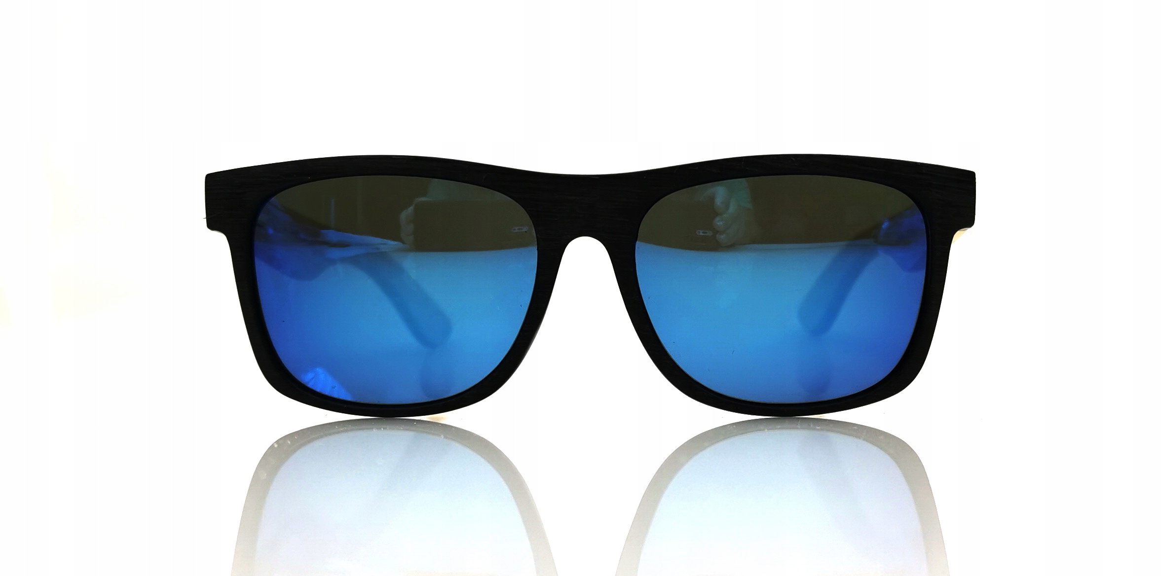 OKULARY PRZECIWSŁONECZNE MĘSKIE Z POLARYZACJĄ UV400 DREWNIANE POLARZONE