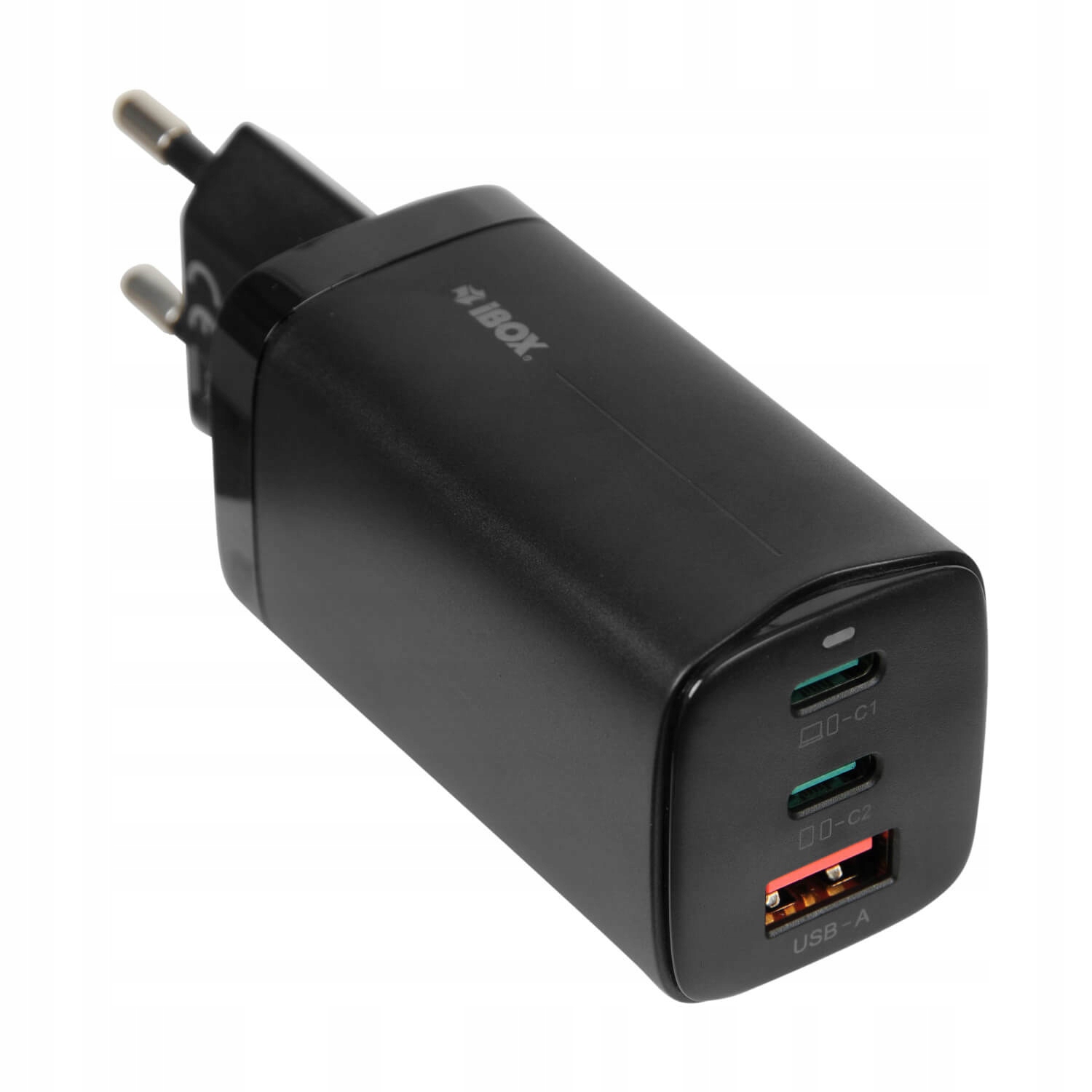 Ładowarka sieciowa GaN iBOX C-65 PD65W, USB-C