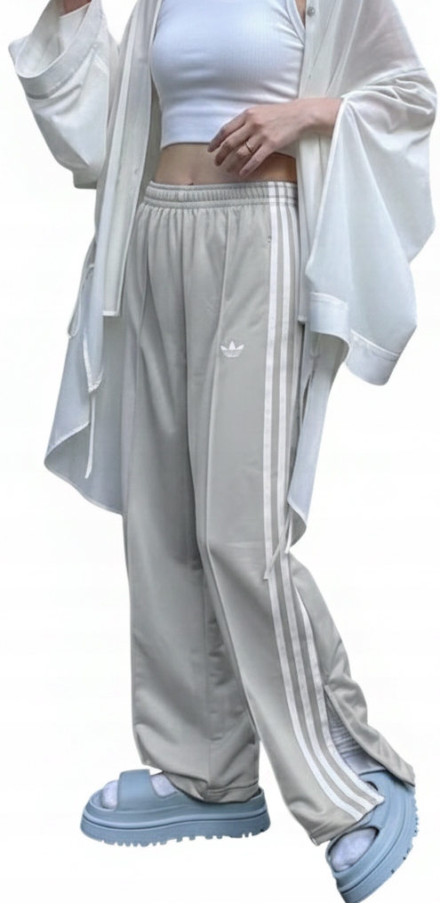 Kalhoty Adidas Originals Firebird Loose Fit Adicolor Dámské sportovní tepláky