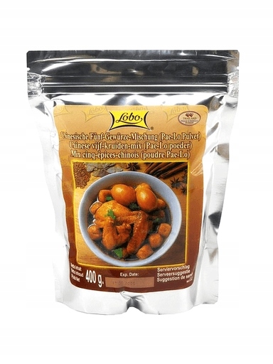 2x Koření s pěti příchutěmi 400 g Lobo