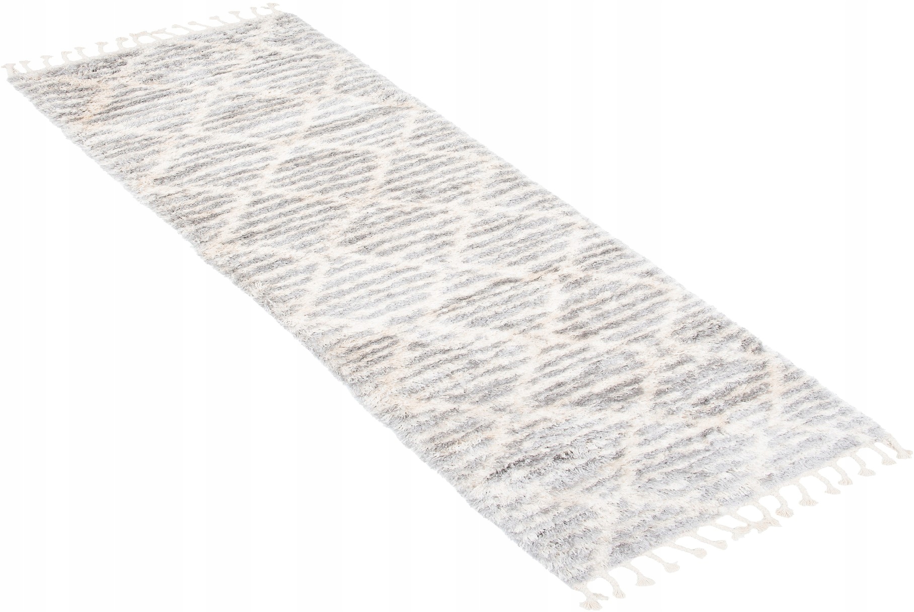 Koberec Behúň Shaggy Aztec 80x250 Strapce Boho w22