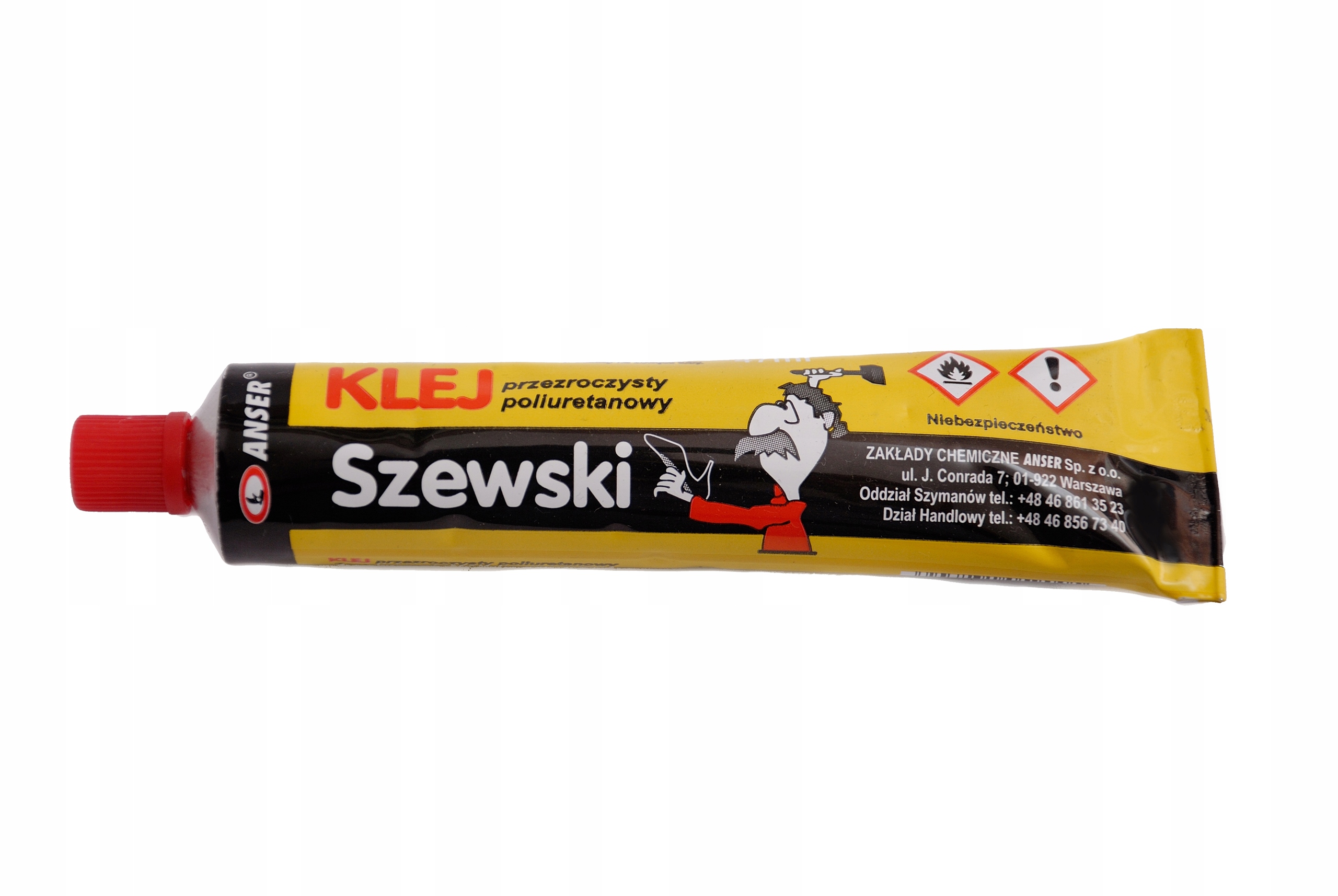 

Klej Szewski Bezbarwny Mocny Do Gumy Skóry Filcu