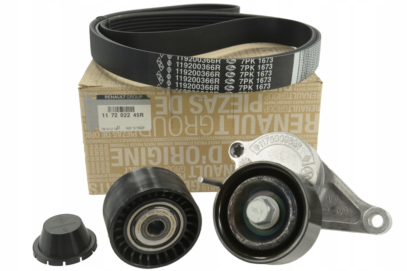 ZESTAW PASKA KLINOWEGO 2.3 DCI RENAULT MASTER 180KM 2020- 117202245R OE