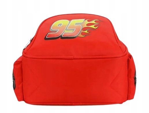 PLECAK SZKOLNY CARS AUTA ZYGZAK MCQUEEN NIEBIESKI Cechy dodatkowe elementy odblaskowe kieszeń na napoje regulowany pasek