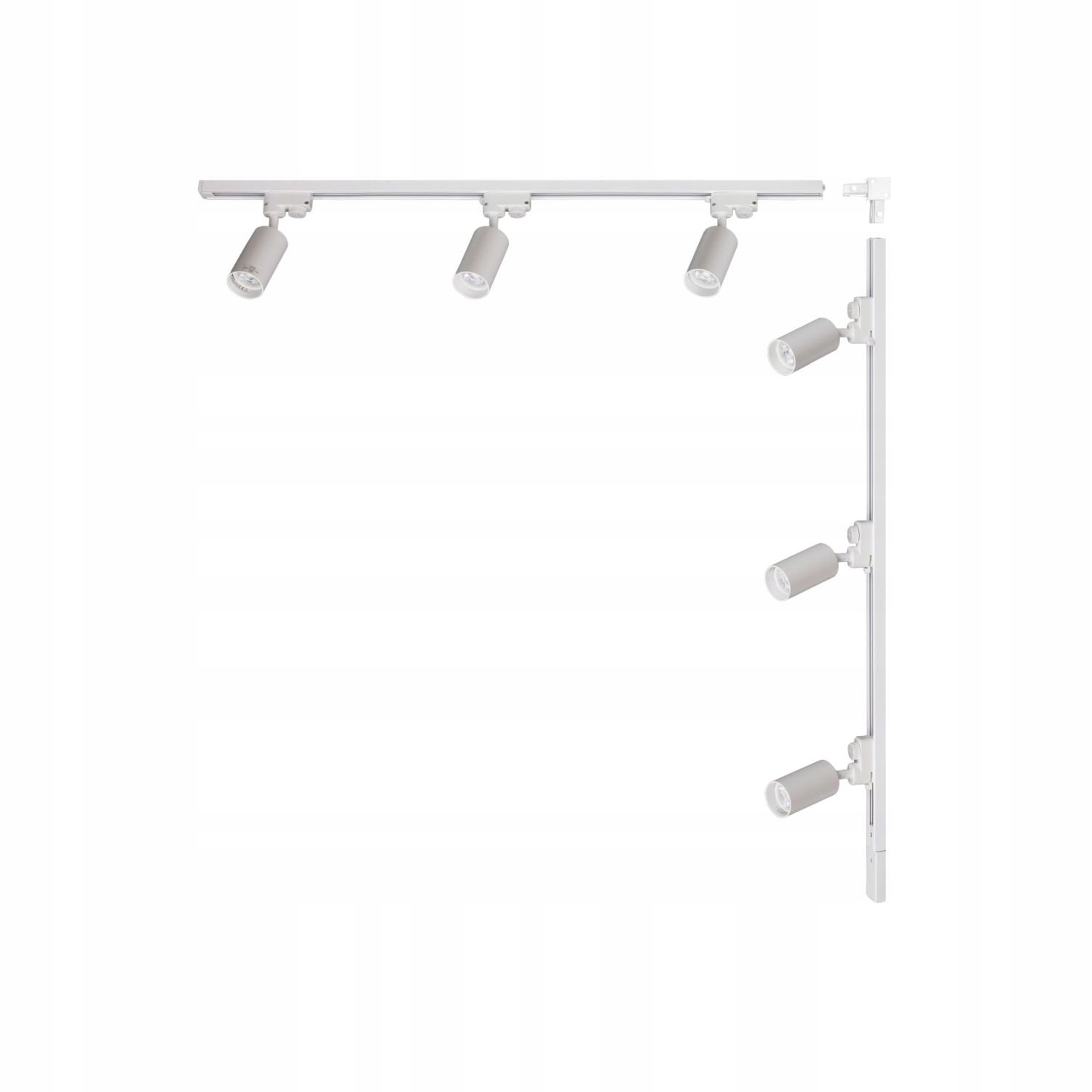 Koľajnicový set biely L 1x1 m s 1-fázovými reflektormi 3565 Zuma Line
