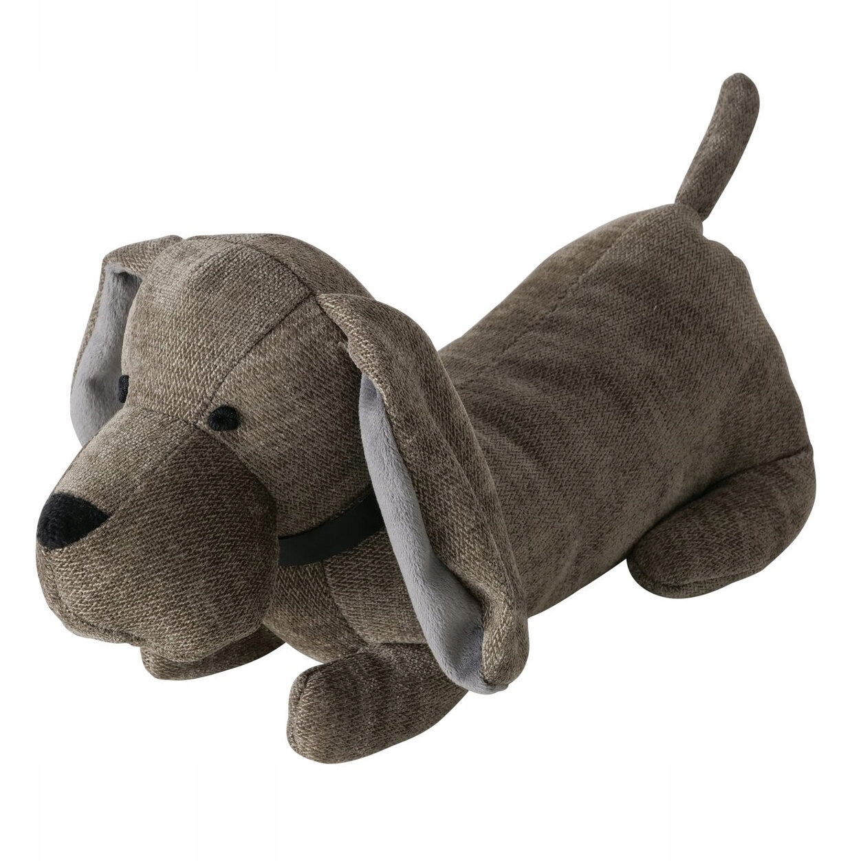 Zarážka Na Dveře Polyester Jezevčík 38 X 15 X 18 CM, Hnědá